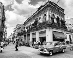 In the streets of La Habana
