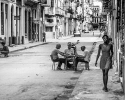 In the streets of La Habana