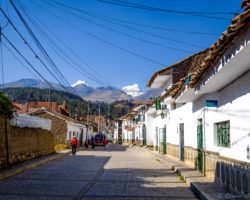 The only original part of Huaraz - L'unique partie authentique de Huaraz