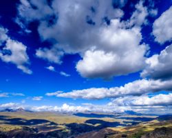 View toward the Cordillera Huayhuash - Vue vers la Cordillère Huayhuash