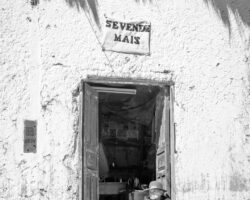 In Baños, a small town on our way back.