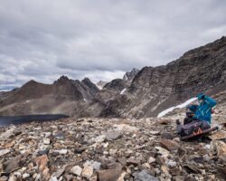 At one of the highest pass - Passo Australia