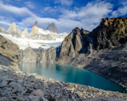 Laguna Sucia, finally alone ! - Enfin seuls !