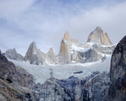 Good bye beautiful mountain, you were not for us... Au revoir superbe montagne, tu n'étais pas pour nous...