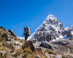 Getting closer to Nevado Trapezio