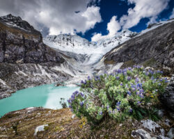 Ranrapalca and Laguna Llaca