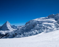 Artesonraju (left) and Chacraraju (right)