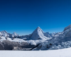 Artesonraju on the center