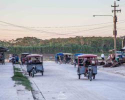 Main street of Lagunas