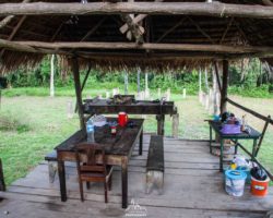 Last shelter before turning back