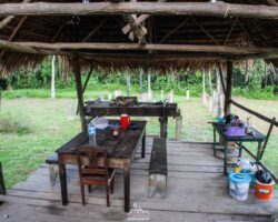 Last shelter before turning back