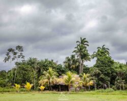 Right outside Lagunas