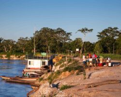 The docks in Lagunas