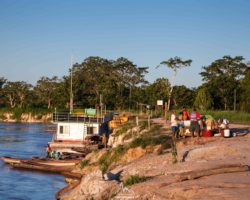 The docks in Lagunas