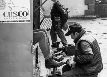 In the streets of Cusco