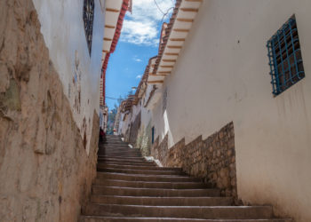 In the streets of Cusco