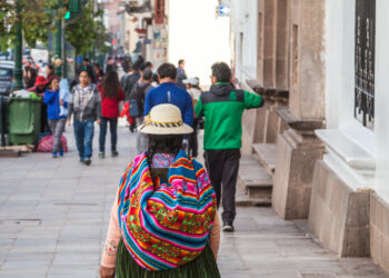 In the streets of Cusco