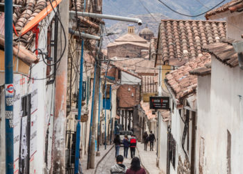 In the streets of Cusco