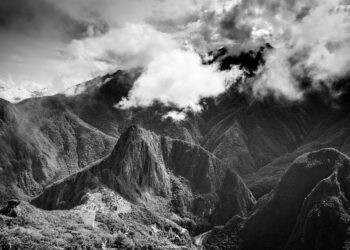 The landscape around Machu Picchu is probably as interesting as the site itself...