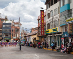 City parade in the streets of Puno
