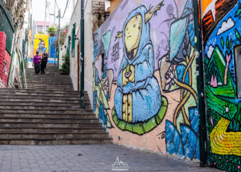 In the streets of Baranco