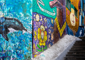 Street art in Baranco