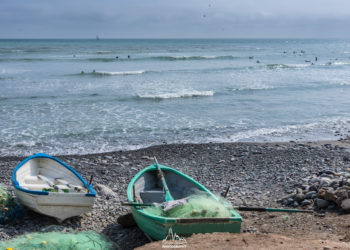 Surfing in Miraflores