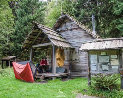 Trying to dry everything on the morning before packing up.