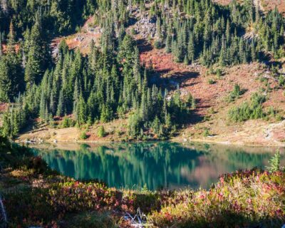 Hoh Lake under the sun