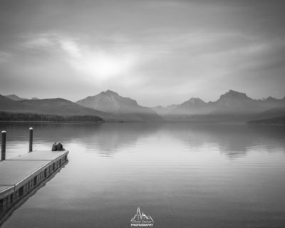 Lovers by Lake McDonald - Montana