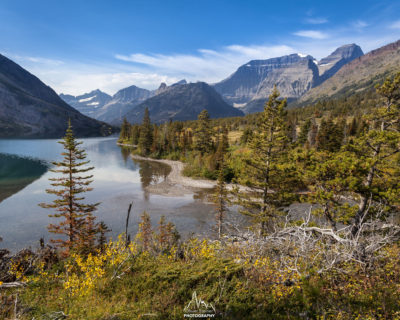 Cosley Lake. I had to ford that lake outlet.