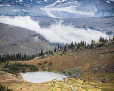 Near the continental divide